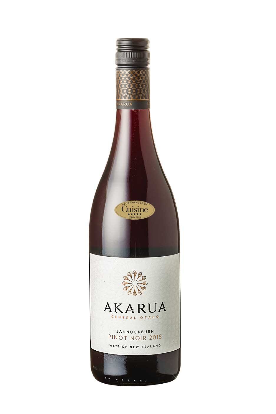 Akarua Pinot Noir 2015 (Central Otago) Akarua Pinot Noir 2015 (Central Otago)