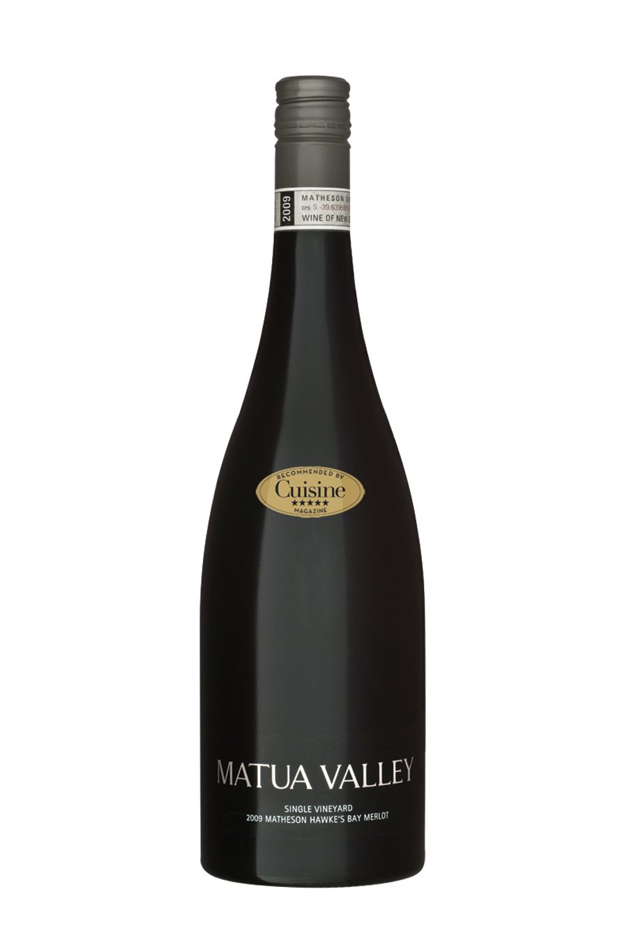 Matua Valley Single Vineyard Matheson Hawke’s Bay Merlot 2009 Matua Valley Single Vineyard Matheson Hawke’s Bay Merlot 2009
