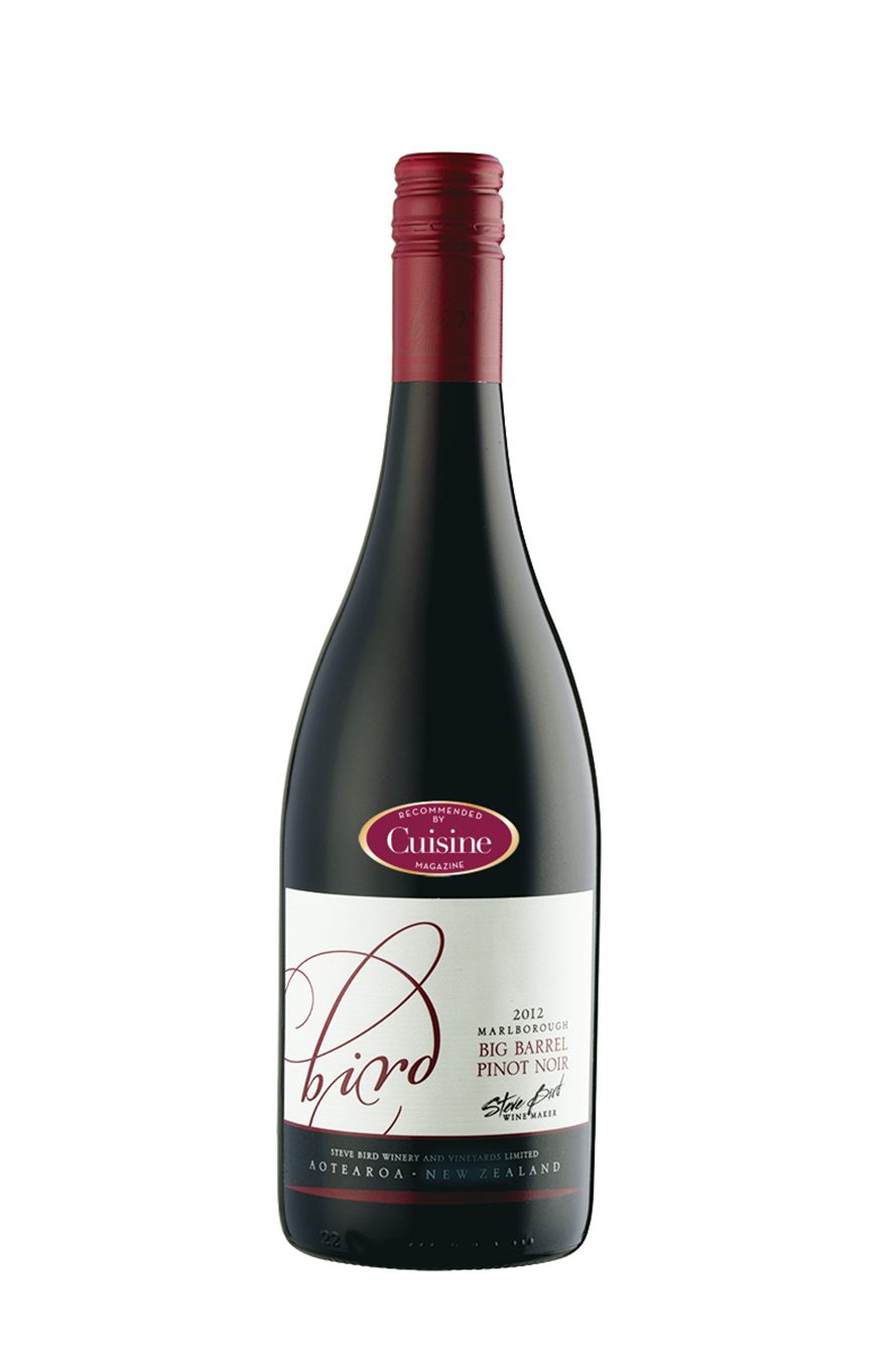Bird Big Barrel Marlborough Pinot Noir 2012 Bird Big Barrel Marlborough Pinot Noir 2012