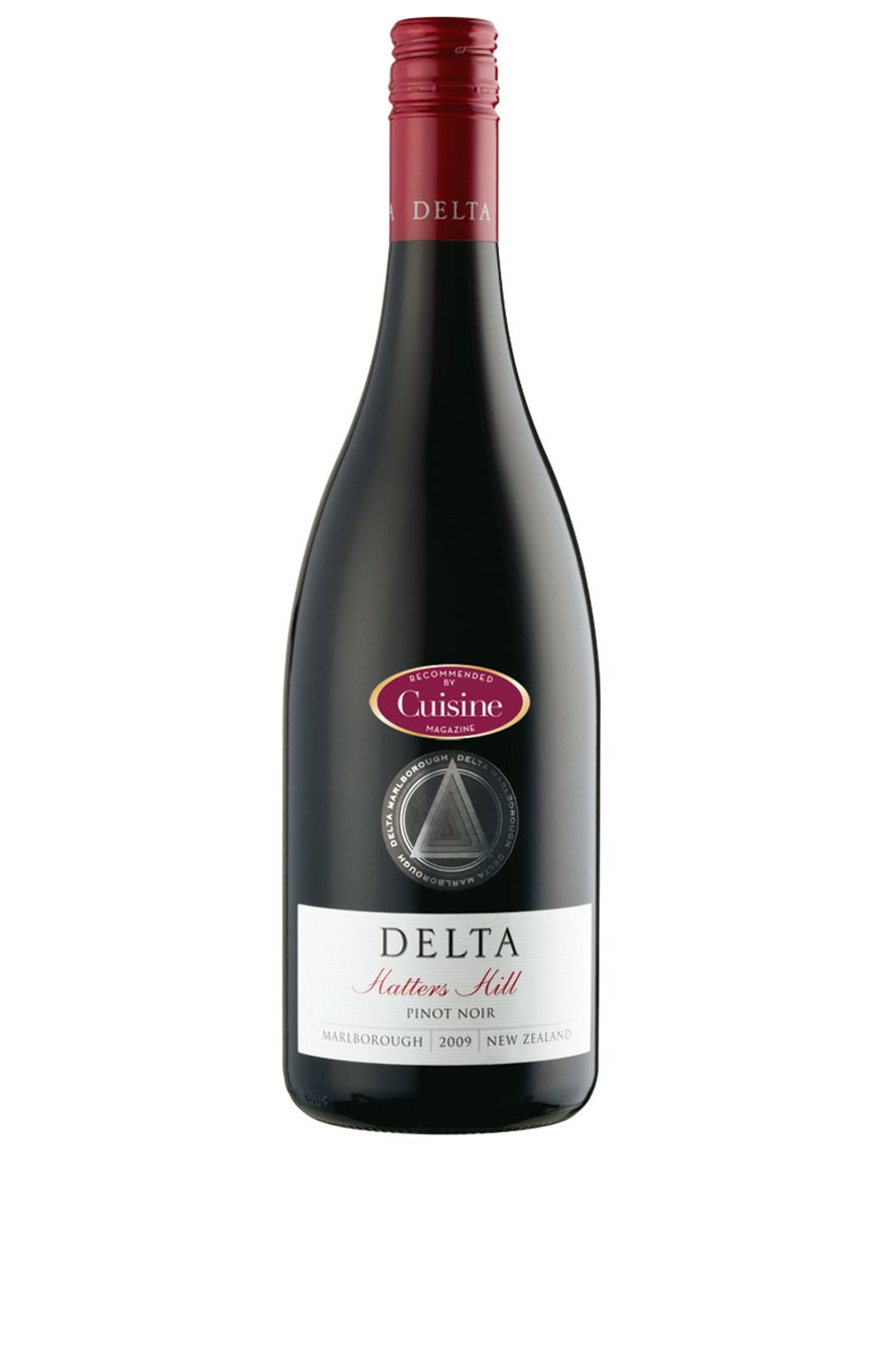 Delta Hatters Hill Pinot Noir 2009 Delta Hatters Hill Pinot Noir 2009