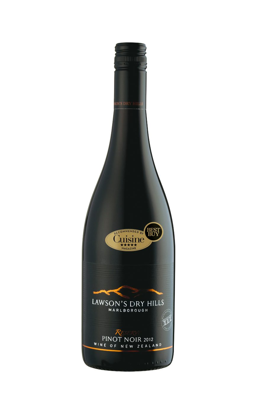 Lawson’s Dry Hills Reserve Pinot Noir 2012 Lawson’s Dry Hills Reserve Pinot Noir 2012
