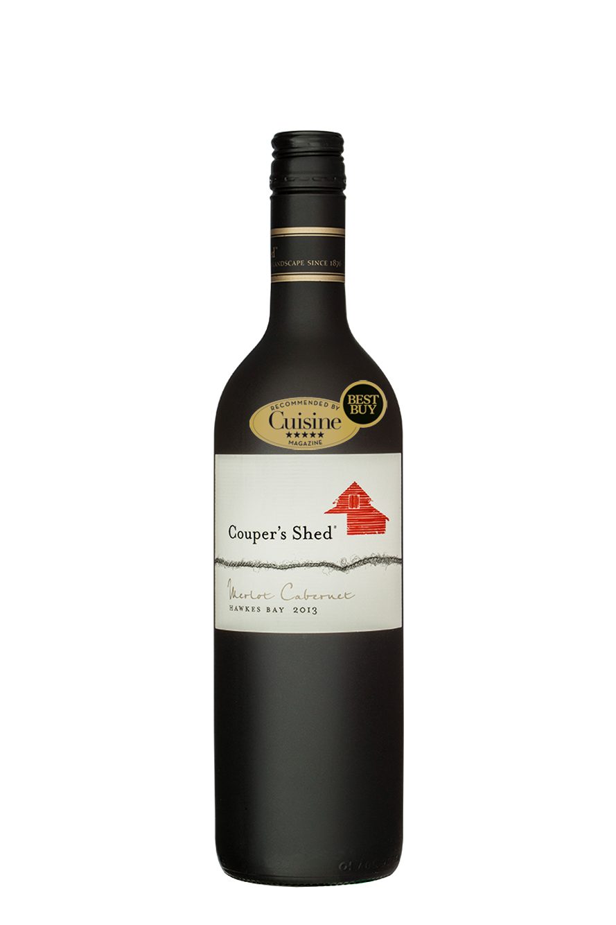 Couper’s Shed Hawke’s Bay Merlot Cabernet 2013 Couper’s Shed Hawke’s Bay Merlot Cabernet 2013