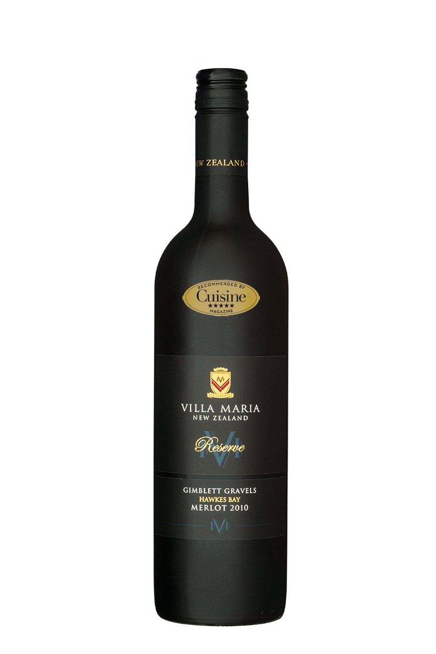 Villa Maria Reserve Gimblett Gravels Hawke’s Bay Merlot 2010 Villa Maria Reserve Gimblett Gravels Hawke’s Bay Merlot 2010