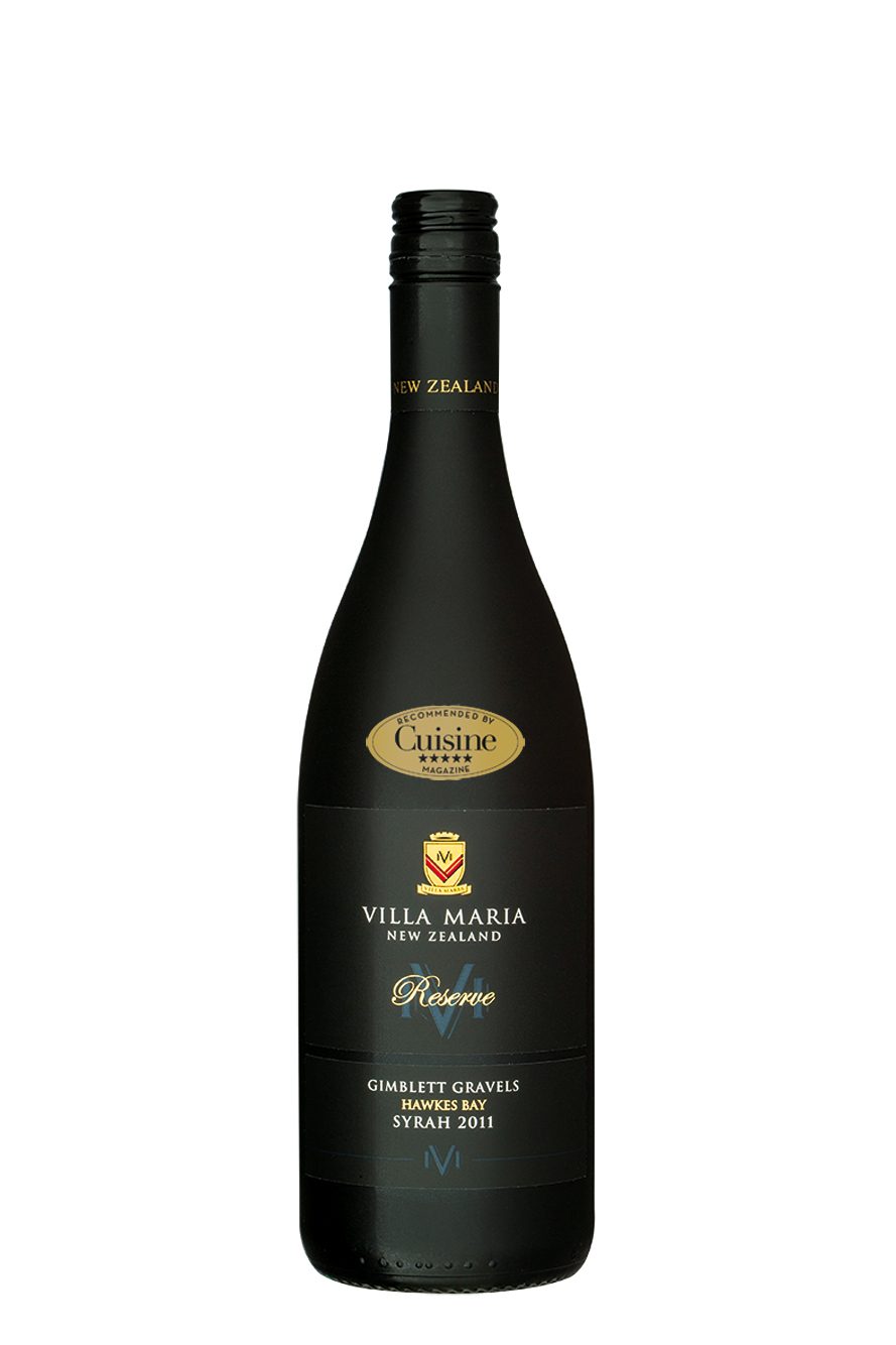 Villa Maria Reserve Gimblett Gravels Hawke’s Bay Syrah 2011 Villa Maria Reserve Gimblett Gravels Hawke’s Bay Syrah 2011