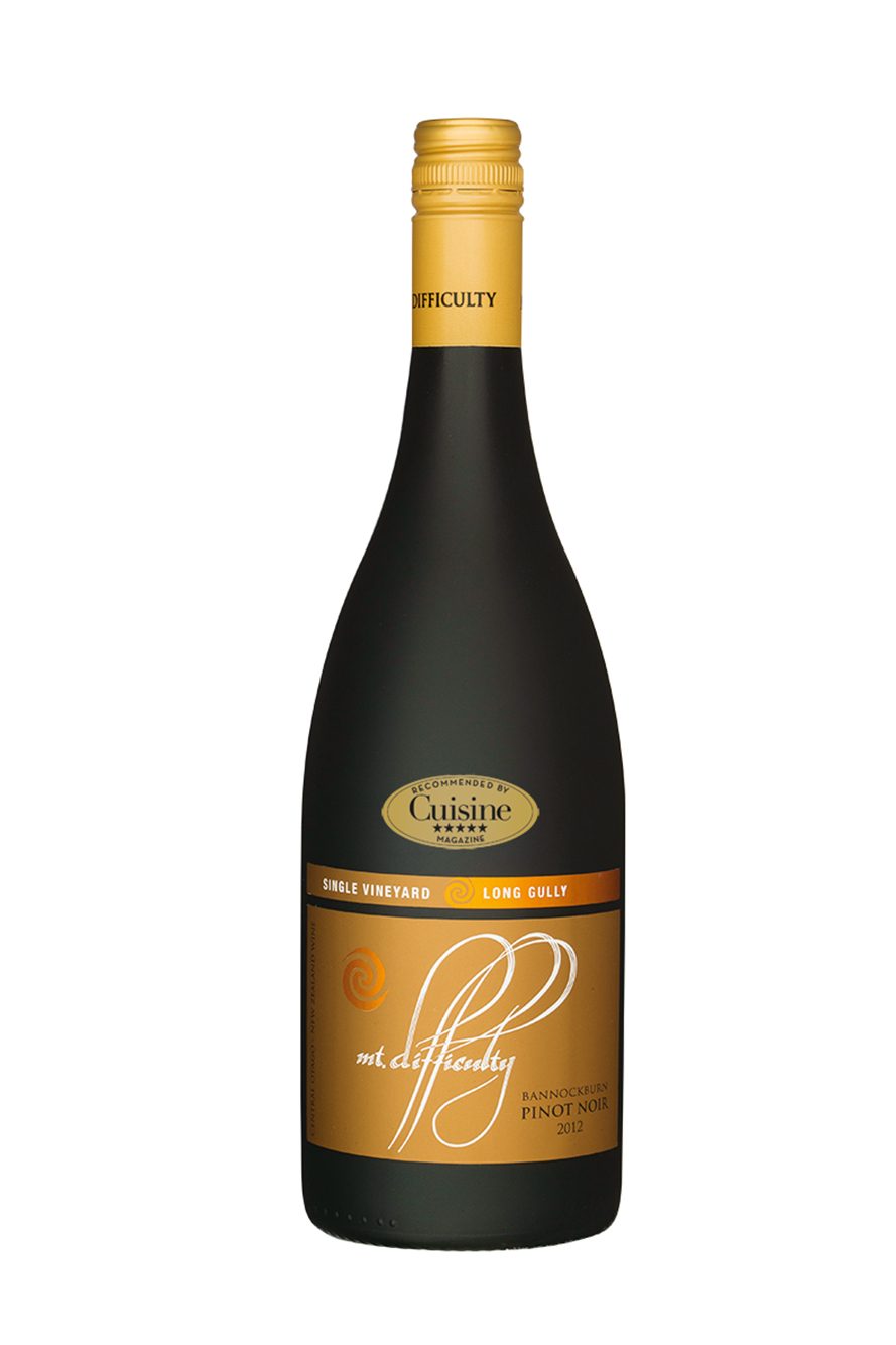 Mt Difficulty Single Vineyard Long Gully Pinot Noir 2012 Mt Difficulty Single Vineyard Long Gully Pinot Noir 2012