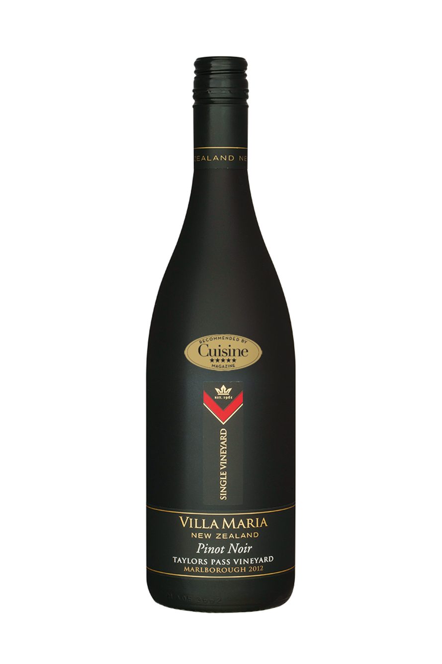 Villa Maria Single Vineyard Taylors Pass Pinot Noir 2012 Villa Maria Single Vineyard Taylors Pass Pinot Noir 2012