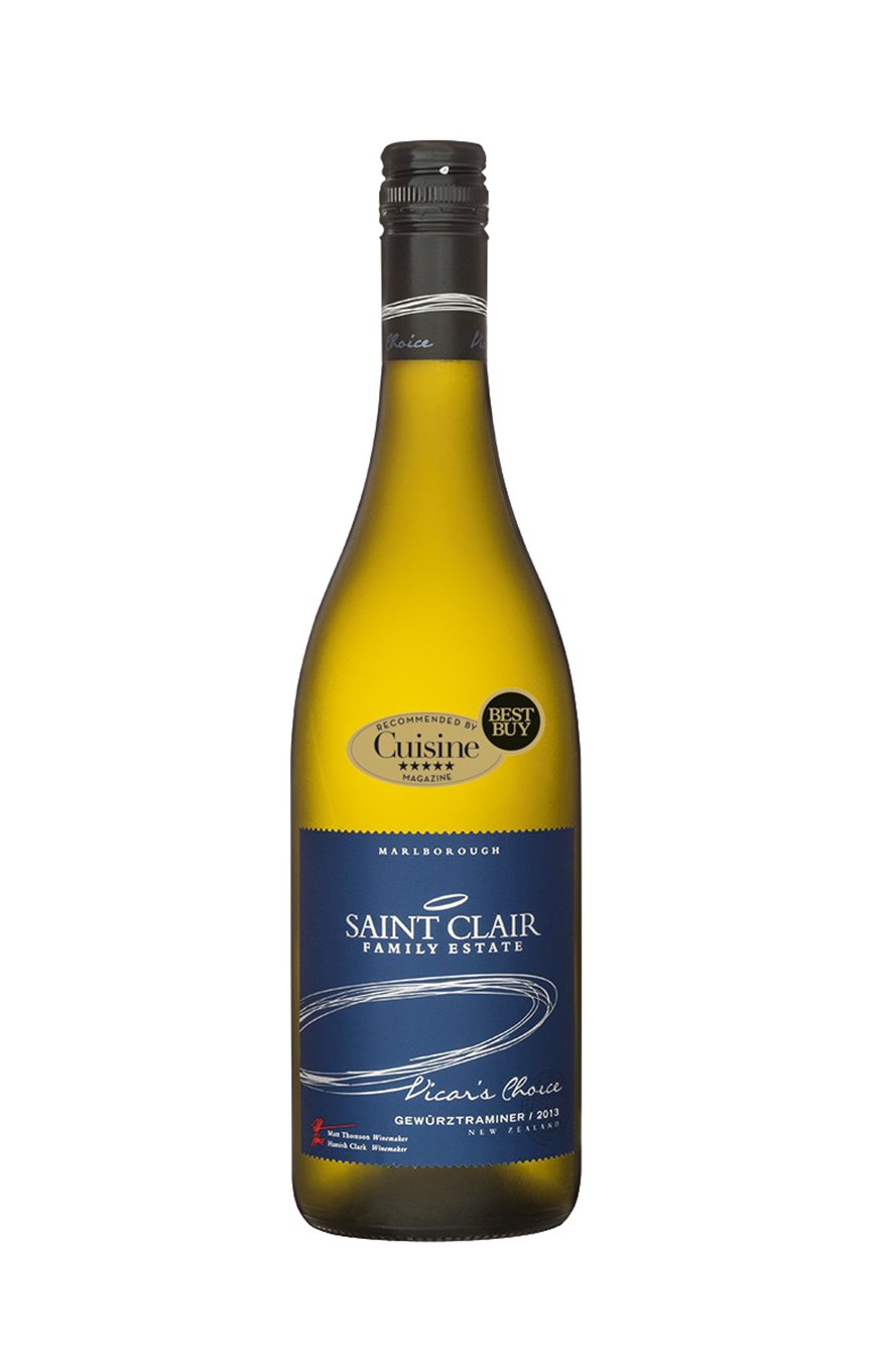 SAINT CLAIR VICAR’S CHOICE GEWURZTRAMINER 2013 SAINT CLAIR VICAR’S CHOICE GEWURZTRAMINER 2013