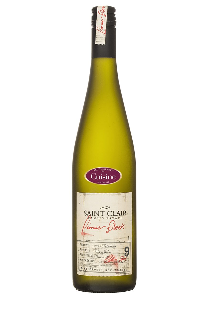 Saint Clair Pioneer Block 9 Big John Riesling 2013 Saint Clair Pioneer Block 9 Big John Riesling 2013