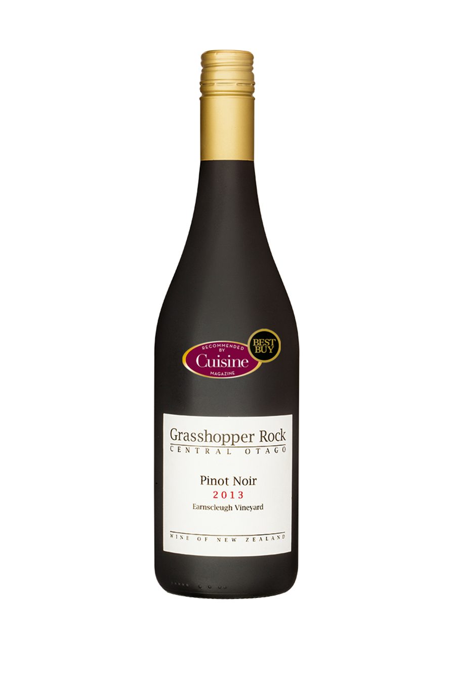 Grasshopper Rock Earnscleugh Vineyard Central Otago Pinot Noir 2013 Grasshopper Rock Earnscleugh Vineyard Central Otago Pinot Noir 2013