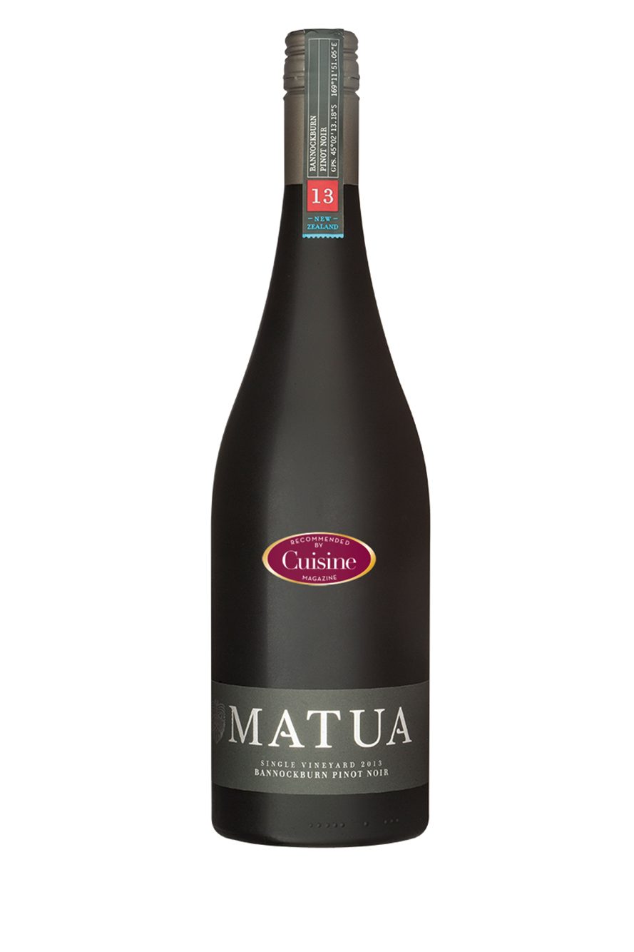 Matua Single Vineyard Bannockburn Pinot Noir 2013 Matua Single Vineyard Bannockburn Pinot Noir 2013