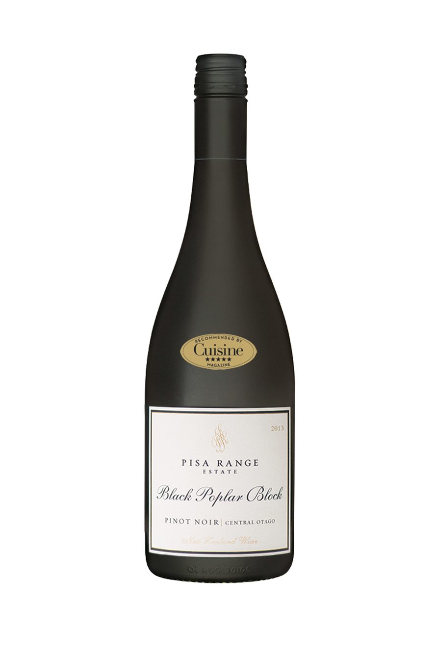 Pisa Range Estate Black Poplar Block Pinot Noir 2013 Pisa Range Estate Black Poplar Block Pinot Noir 2013