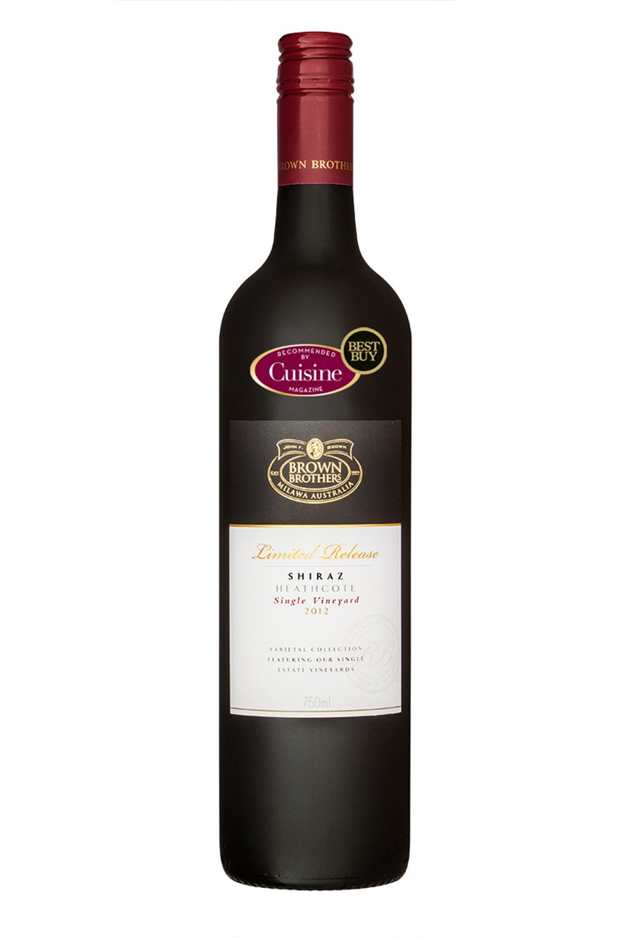 Brown Brothers Limited Release Heathcote Shiraz 2012 Brown Brothers Limited Release Heathcote Shiraz 2012