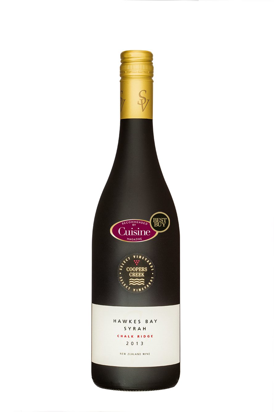 Coopers Creek SV Hawke’s Bay Syrah Chalk Ridge 2013 Coopers Creek SV Hawke’s Bay Syrah Chalk Ridge 2013
