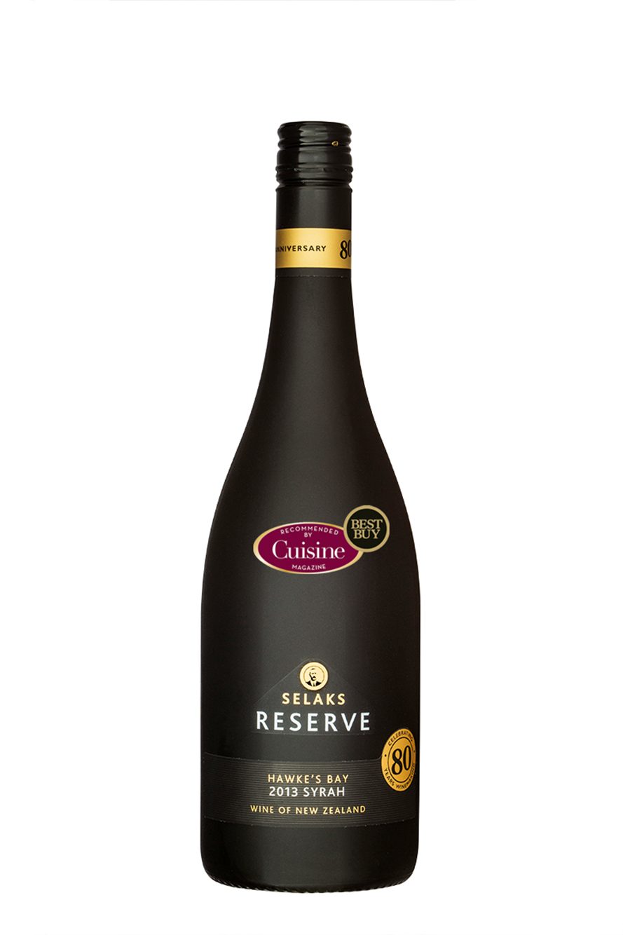 Selaks Reserve Hawke’s Bay Syrah 2013 Selaks Reserve Hawke’s Bay Syrah 2013