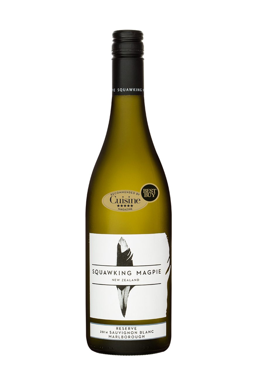 Squawking Magpie Reserve Marlborough Sauvignon Blanc 2014 Squawking Magpie Reserve Marlborough Sauvignon Blanc 2014