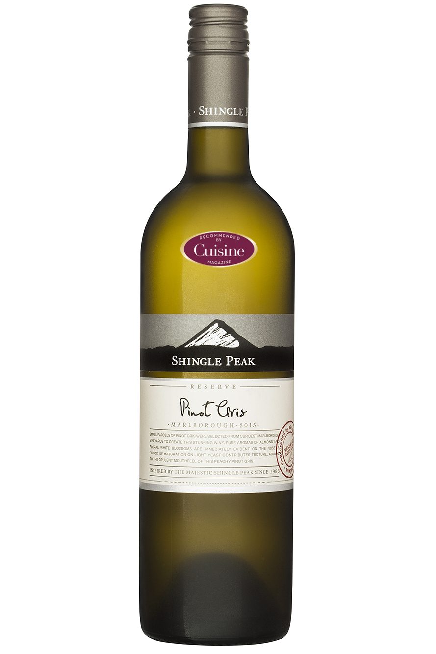 Shingle Peak Reserve Marlborough Pinot Gris 2015 Shingle Peak Reserve Marlborough Pinot Gris 2015