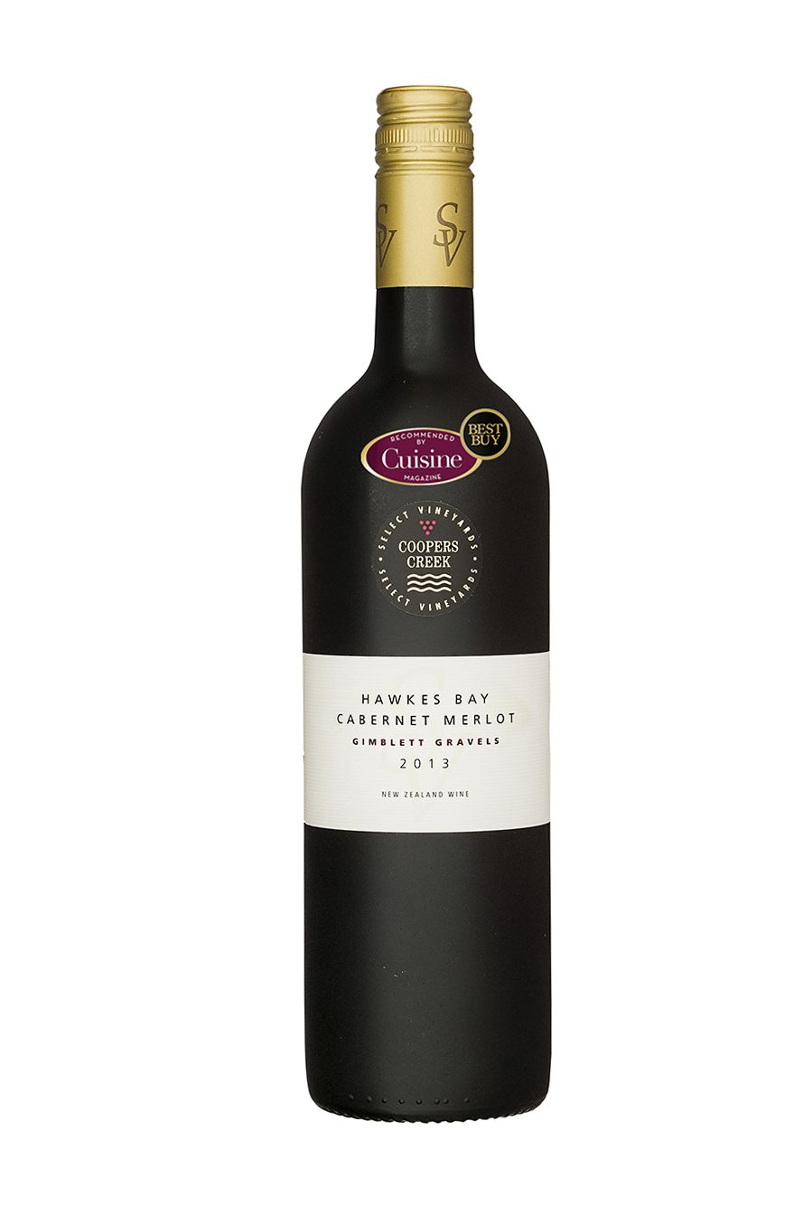 Coopers Creek SV Gimblett Gravels Hawke’s Bay Cabernet Merlot 2013 Coopers Creek SV Gimblett Gravels Hawke’s Bay Cabernet Merlot 2013