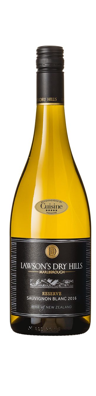 Lawson’s Dry Hills Reserve Sauvignon Blanc 2016 (Marlborough) Lawson’s Dry Hills Reserve Sauvignon Blanc 2016 (Marlborough)