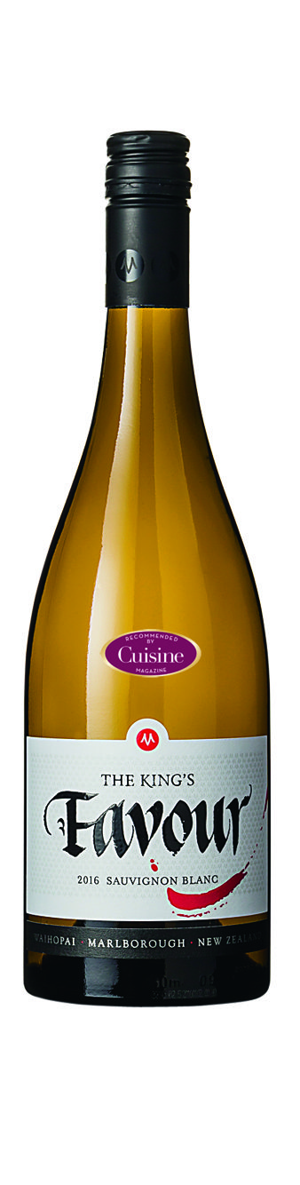 The King’s Favour Sauvignon Blanc 2016 (Marlborough) The King’s Favour Sauvignon Blanc 2016 (Marlborough)