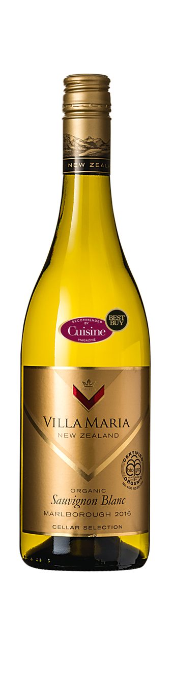 Villa Maria Cellar Selection Marlborough Organic Sauvignon Blanc 2016 Villa Maria Cellar Selection Marlborough Organic Sauvignon Blanc 2016