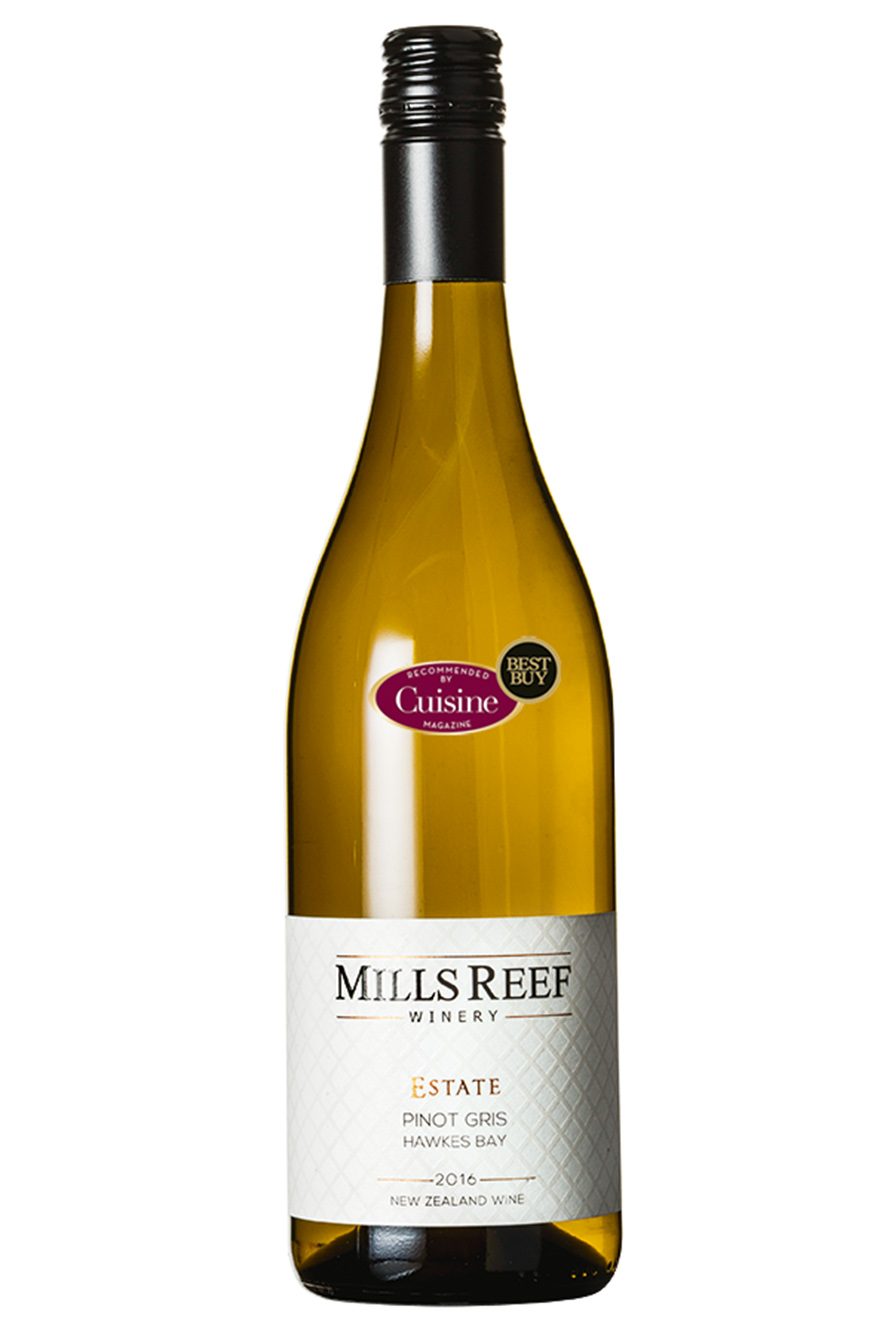 Mills Reef Estate Pinot Gris 2016 (Hawke’s Bay) Mills Reef Estate Pinot Gris 2016 (Hawke’s Bay)