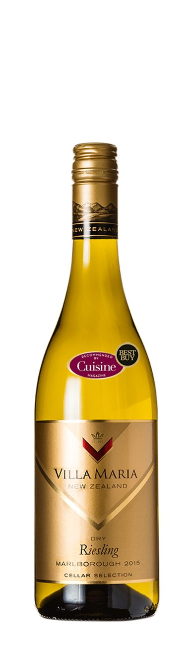 Villa Maria Cellar Selection Marlborough Dry Riesling 2015 Villa Maria Cellar Selection Marlborough Dry Riesling 2015