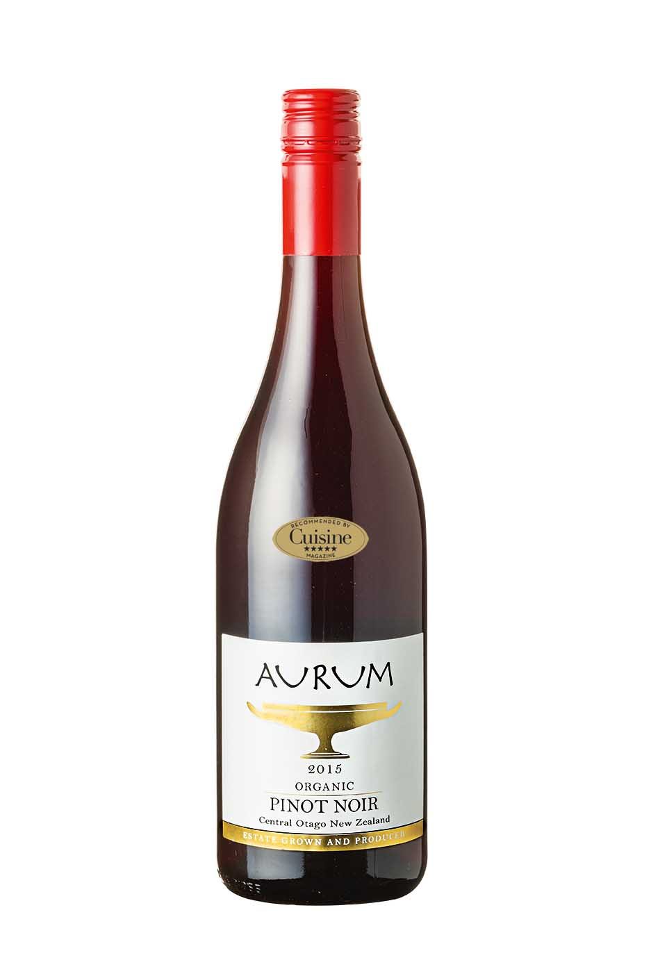 Aurum Organic Pinot Noir 2015 (Central Otago) Aurum Organic Pinot Noir 2015 (Central Otago)