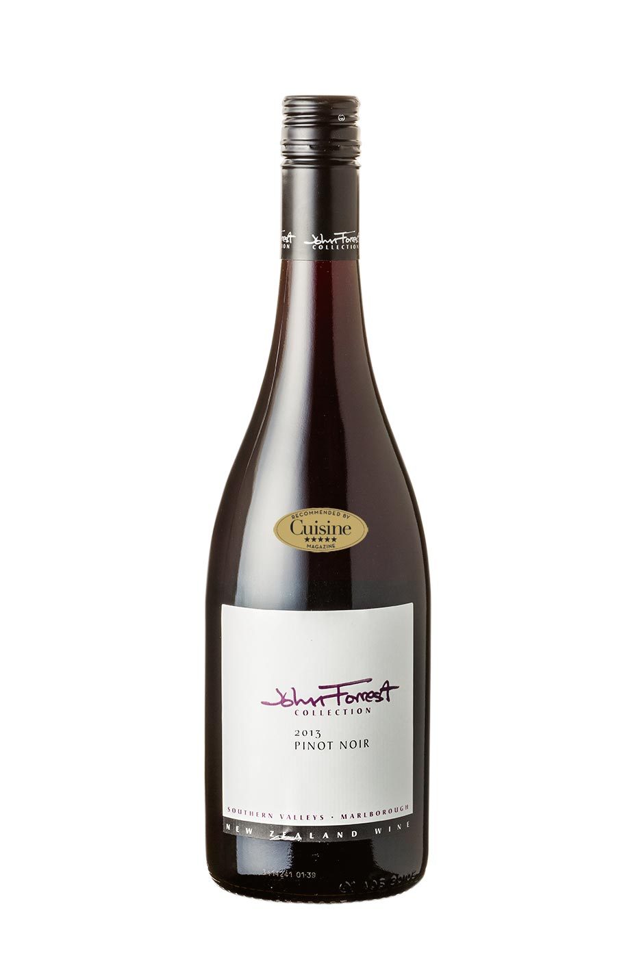 John Forrest Collection Southern Valleys Pinot Noir 2013 (Marlborough) John Forrest Collection Southern Valleys Pinot Noir 2013 (Marlborough)