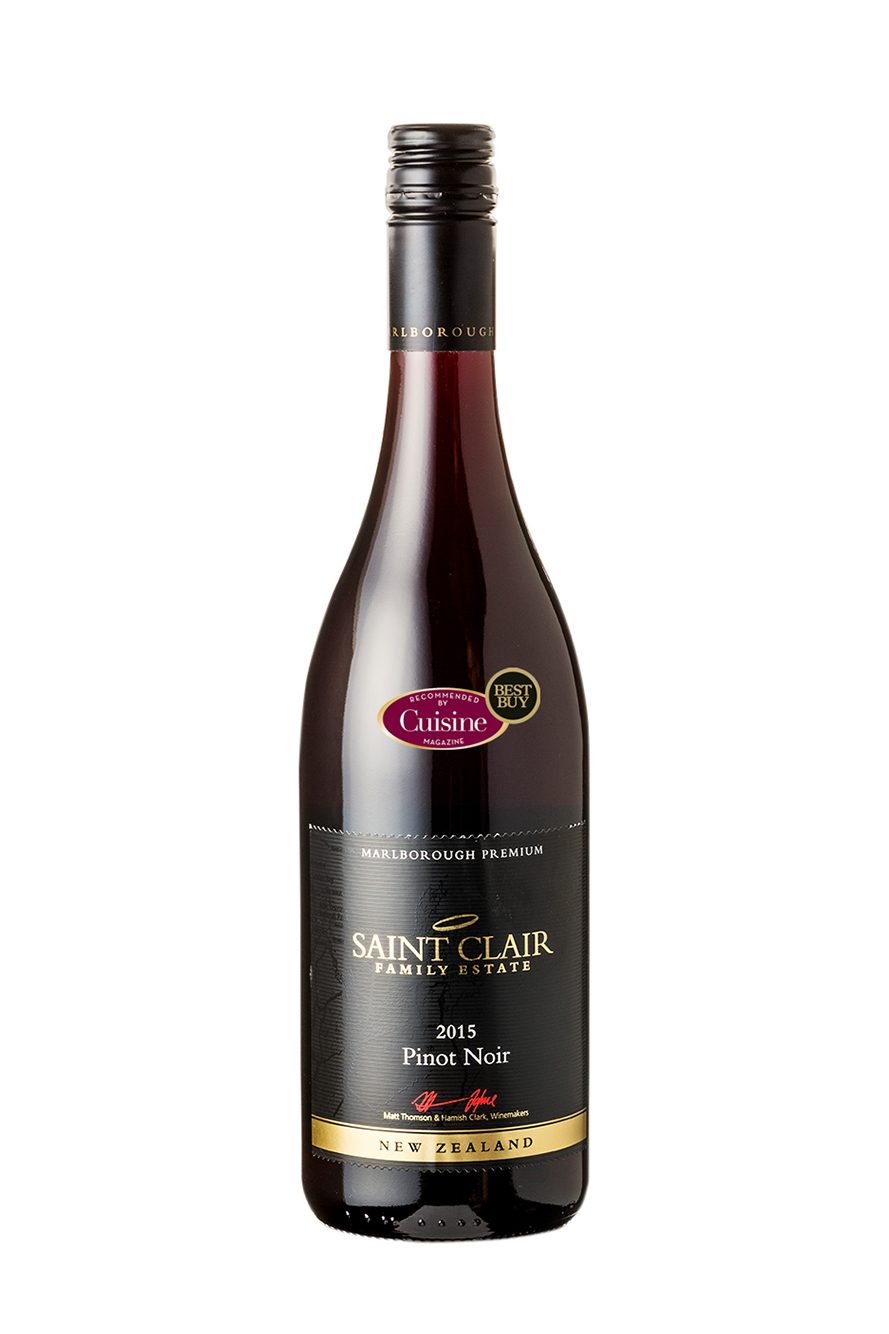 Saint Clair Marlborough Premium Pinot Noir 2015 Saint Clair Marlborough Premium Pinot Noir 2015