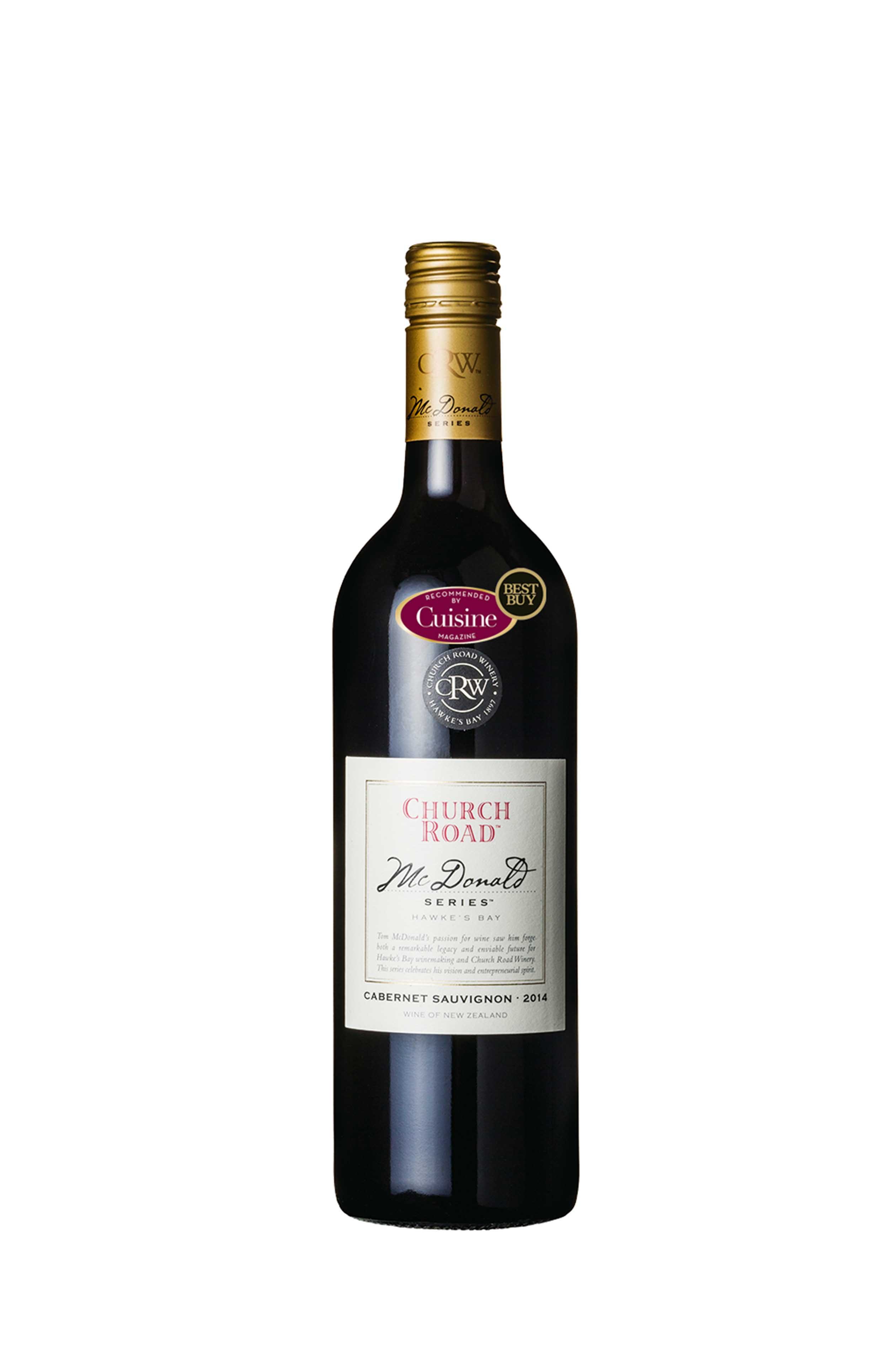 Church Road McDonald Series Hawke’s Bay Cabernet Sauvignon Church Road McDonald Series Hawke’s Bay Cabernet Sauvignon