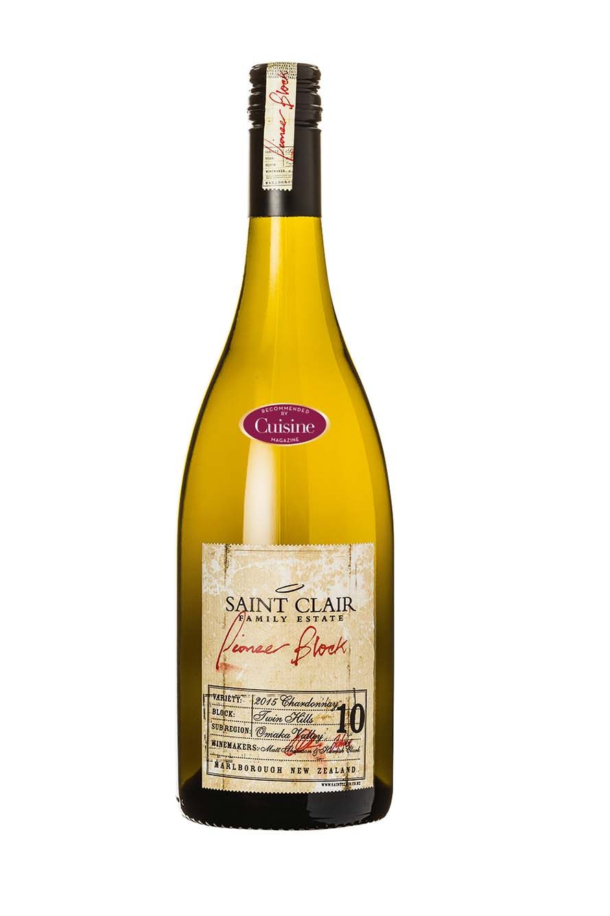 Saint Clair Pioneer Block 10 Twin Hills Chardonnay 2015 Saint Clair Pioneer Block 10 Twin Hills Chardonnay 2015