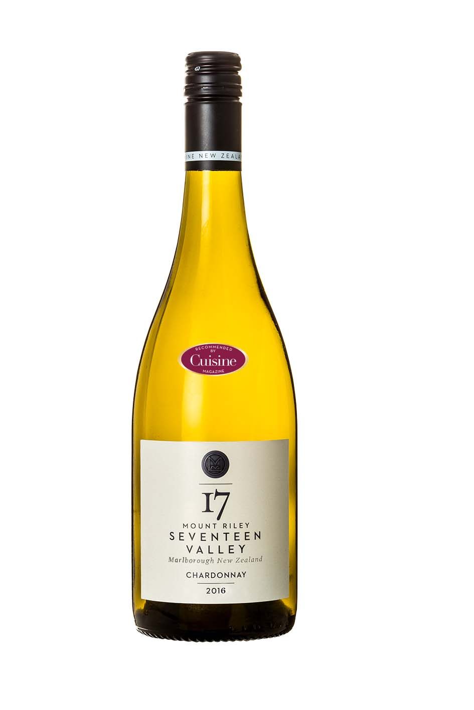 Mount Riley Seventeen Valley Chardonnay 2016 Mount Riley Seventeen Valley Chardonnay 2016