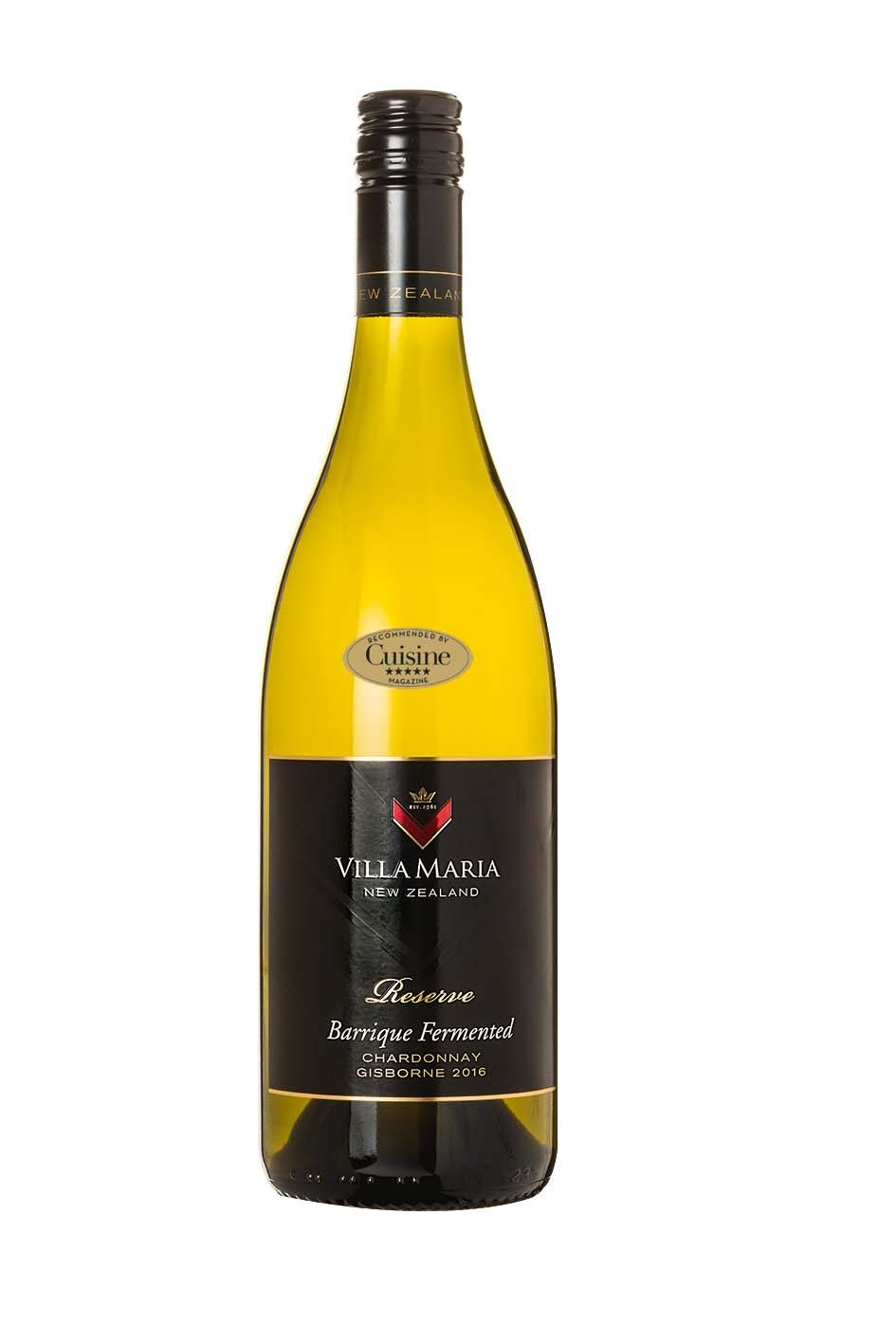 Villa Maria Reserve Barrique Fermented Chardonnay 2016 Villa Maria Reserve Barrique Fermented Chardonnay 2016