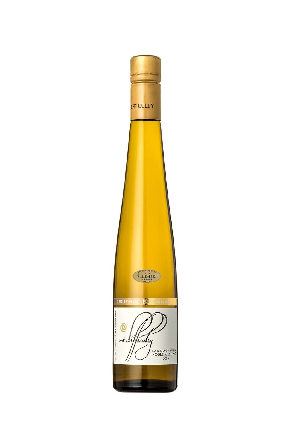 Mt Difficulty Single Vineyard Long Gully Noble Riesling 2015 Mt Difficulty Single Vineyard Long Gully Noble Riesling 2015