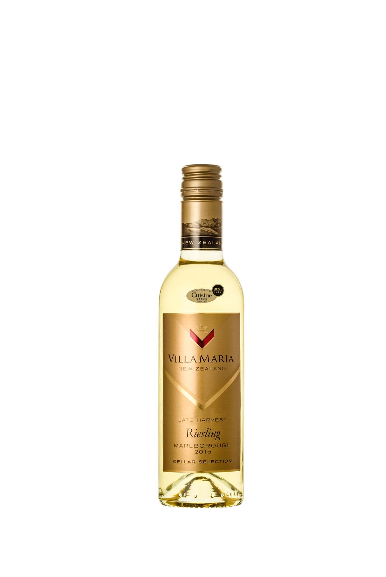 Villa Maria Cellar Selection Late Harvest Marlborough Riesling 2015 Villa Maria Cellar Selection Late Harvest Marlborough Riesling 2015