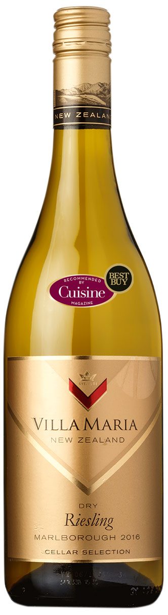 Villa Maria Cellar Selection Marlborough Dry Riesling 2016 Villa Maria Cellar Selection Marlborough Dry Riesling 2016