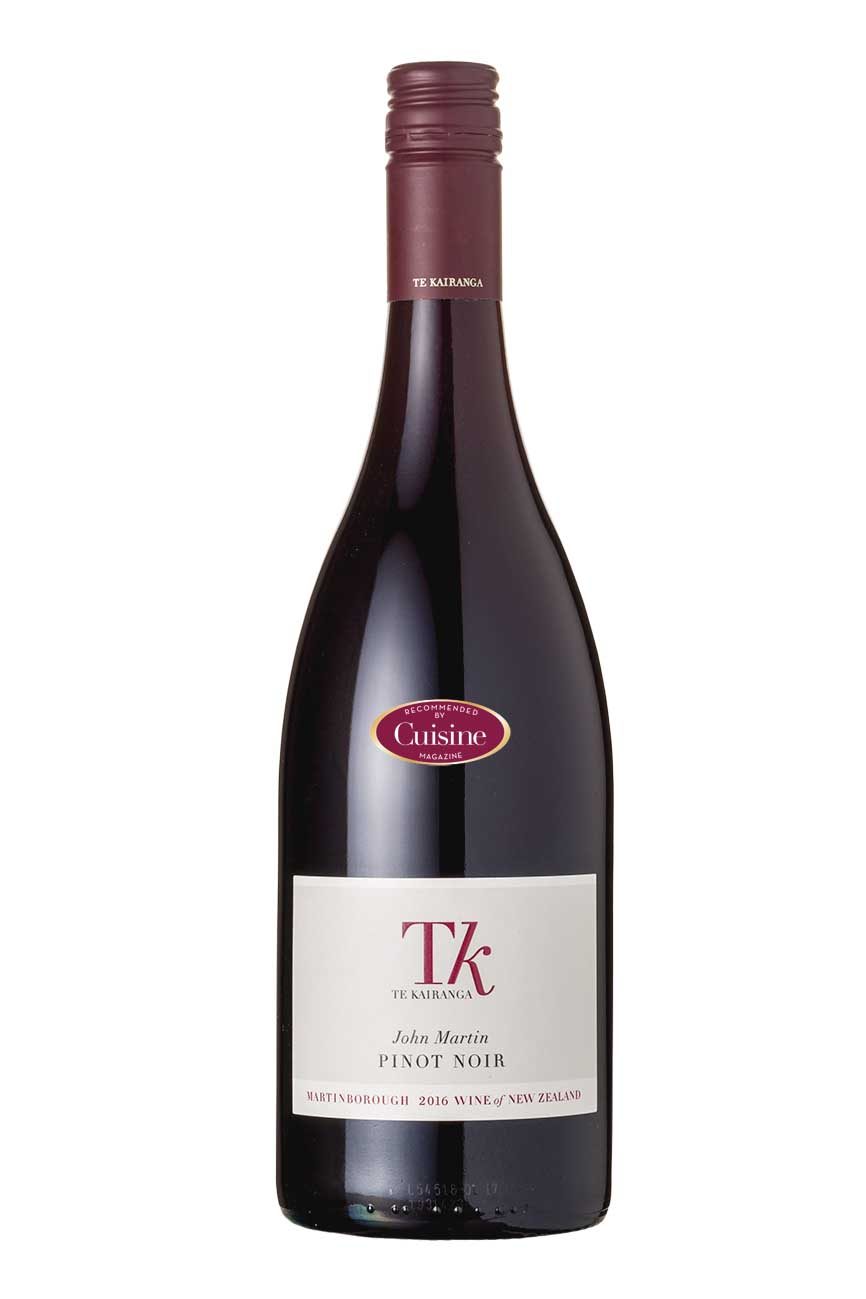 Te Kairanga John Martin Pinot Noir 2016 (Wairarapa) Te Kairanga John Martin Pinot Noir 2016 (Wairarapa)
