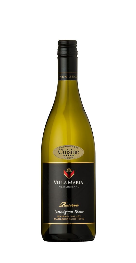 Villa Maria Reserve Wairau Valley Sauvignon Blanc Marlborough 2018 Villa Maria Reserve Wairau Valley Sauvignon Blanc Marlborough 2018