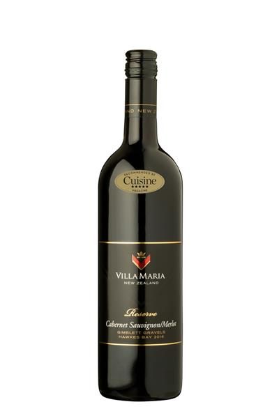 Villa Maria Reserve Gimblett Gravels Cabernet Sauvignon Merlot 2016 (Hawke’s Bay) Villa Maria Reserve Gimblett Gravels Cabernet Sauvignon Merlot 2016 (Hawke’s Bay)
