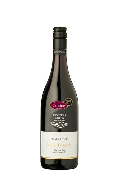 Coopers Creek SV Chalk Ridge 2016 (Hawke’s Bay) Coopers Creek SV Chalk Ridge 2016 (Hawke’s Bay)